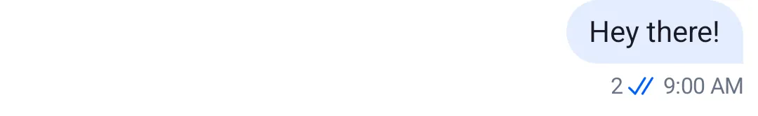 Message Status Read Group