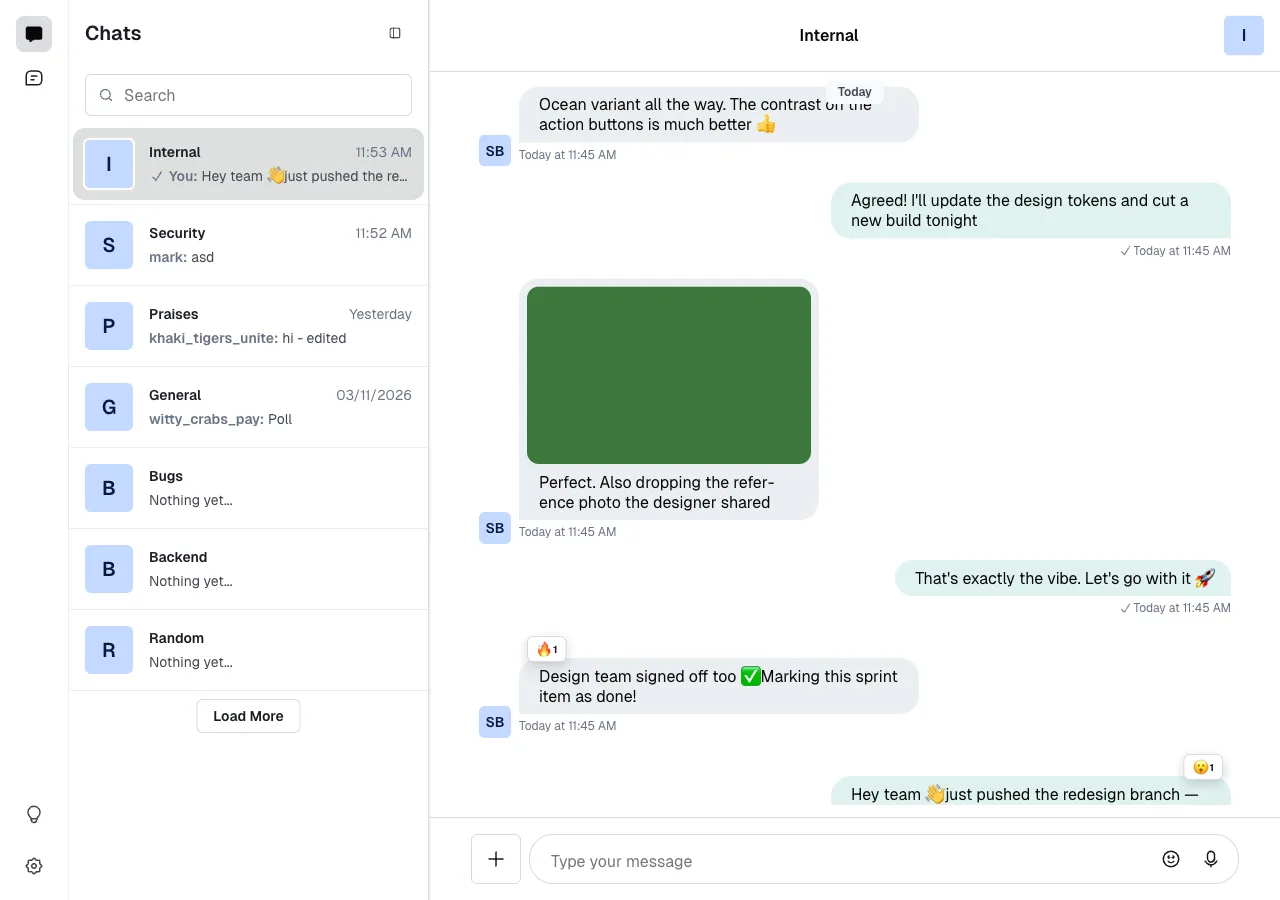 Stream Chat CSS Chat UI Theme Customization