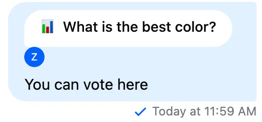 Poll Preview Screenshot