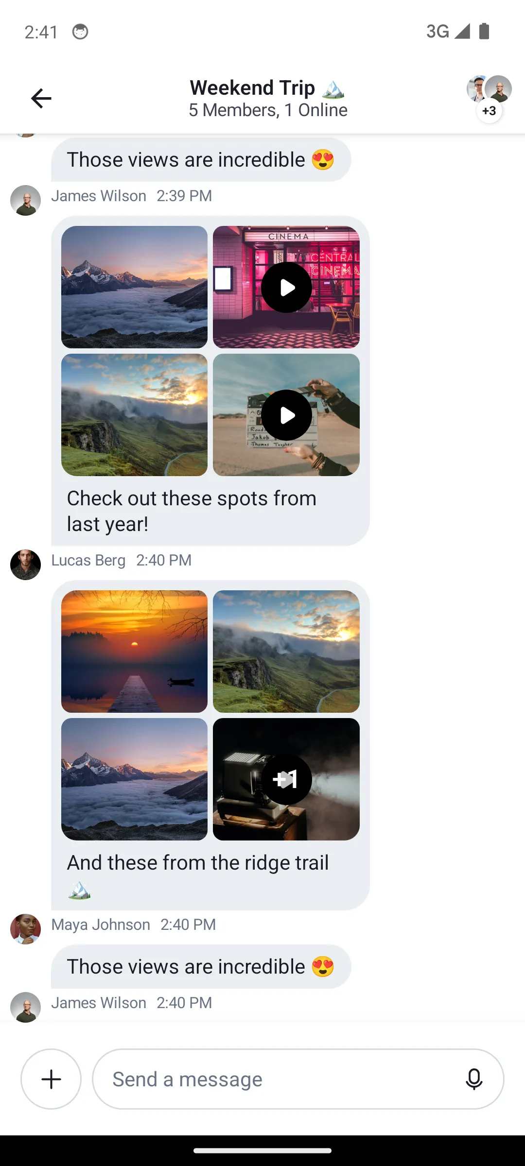 Default Image and Video Attachment Previews