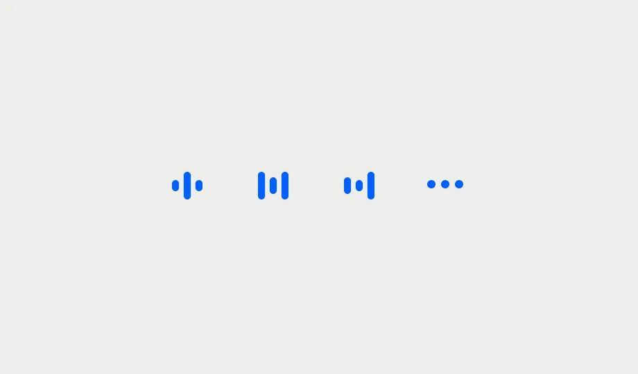 Image of audio volume indicator