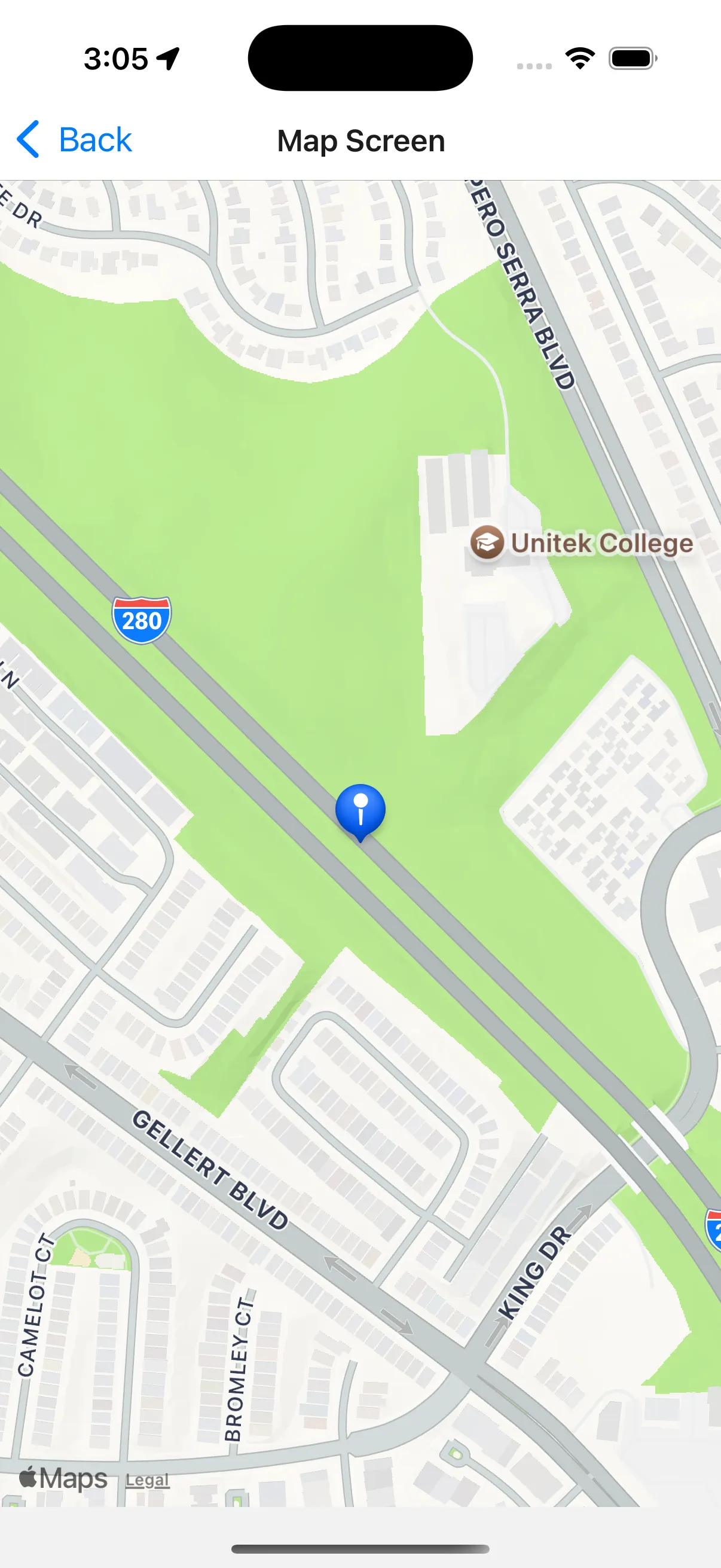 Preview of chat screen