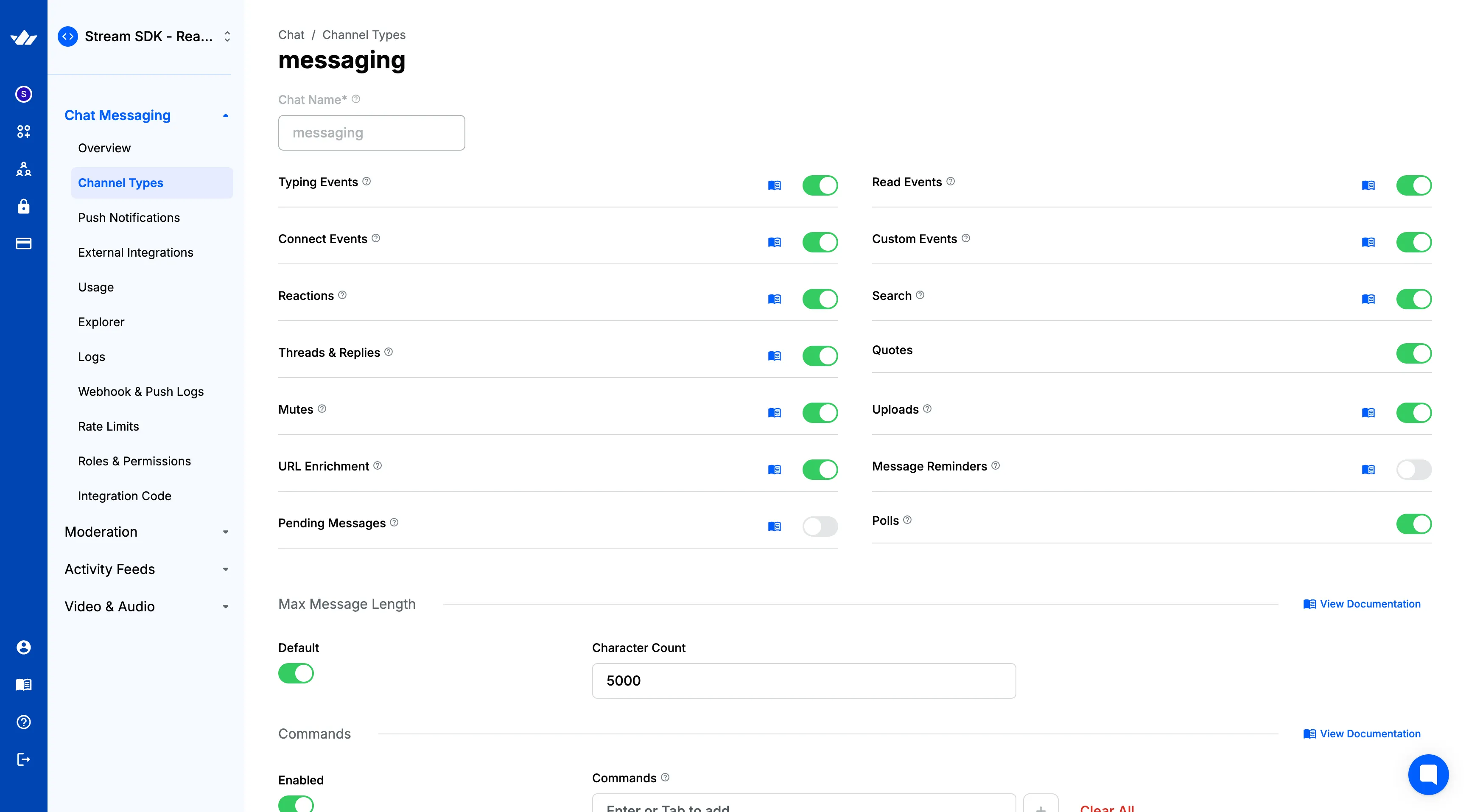 Enable Polls in Dashboard
