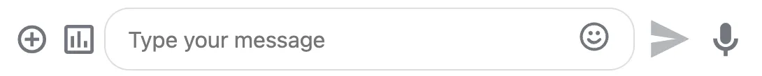 Add poll button