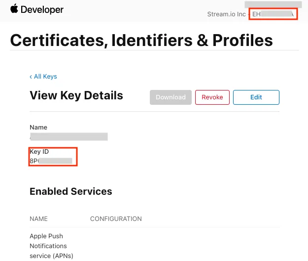 Screenshot shows the creation of a VoIP certificate