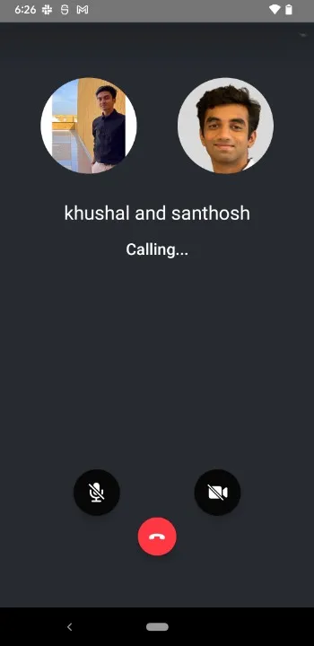 Outgoing Call View Camera Disabled