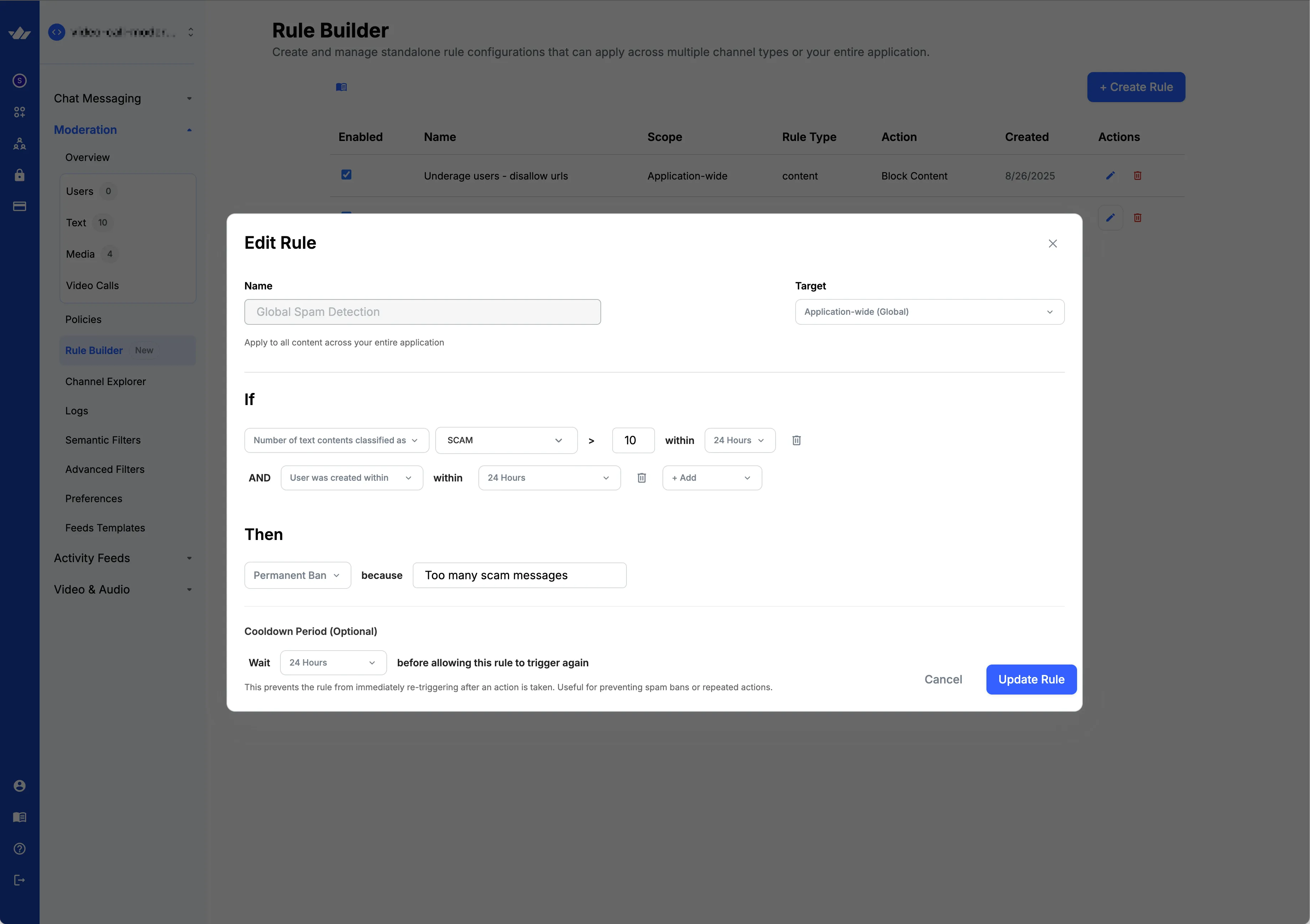 Rule Builder