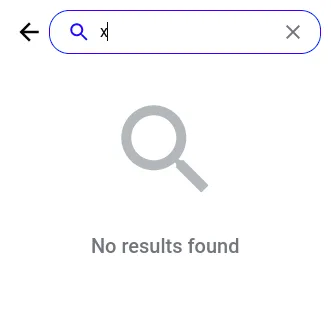 Image of empty search results