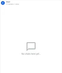 Image of empty message list