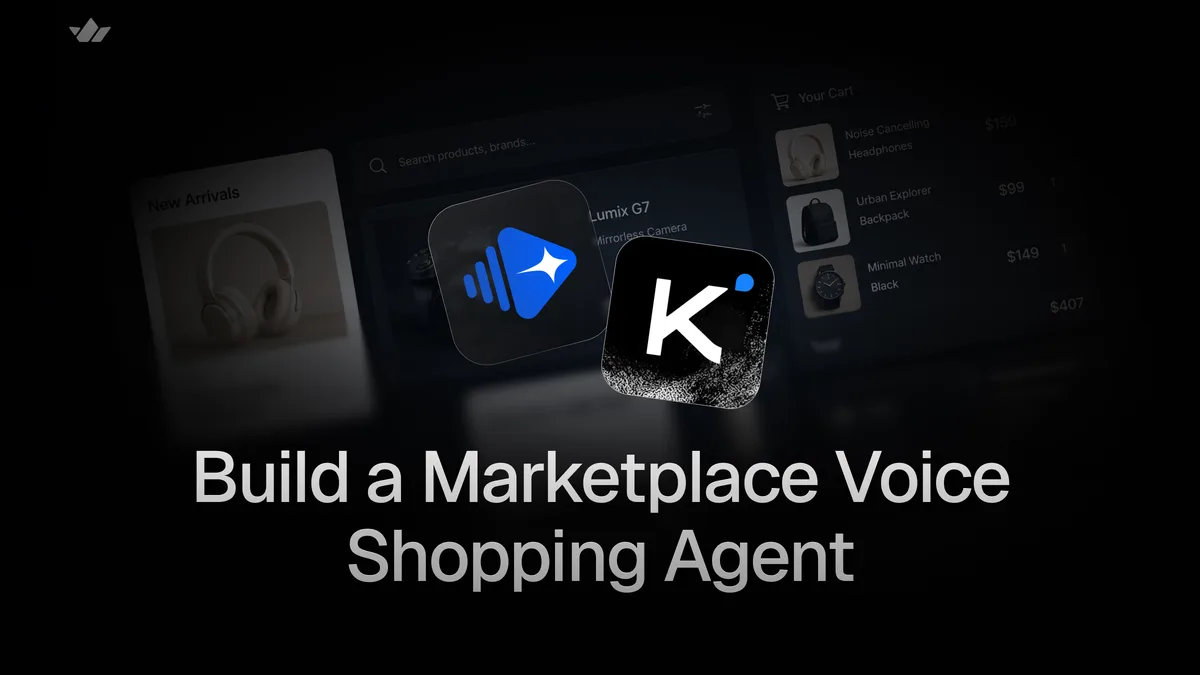 Build a Marketplace Voice Shopping Agent with Kimi K2.5 and Vision Agents