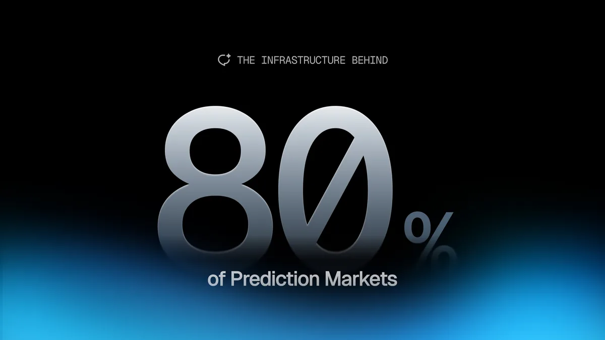 Why Stream Became the Infrastructure Behind 80% of Prediction Markets