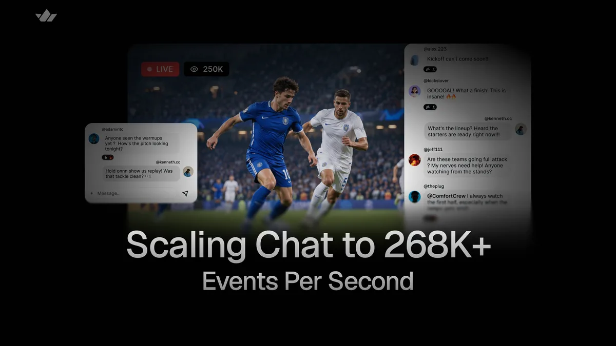 How We Serve 268,000+ Chat Events a Second