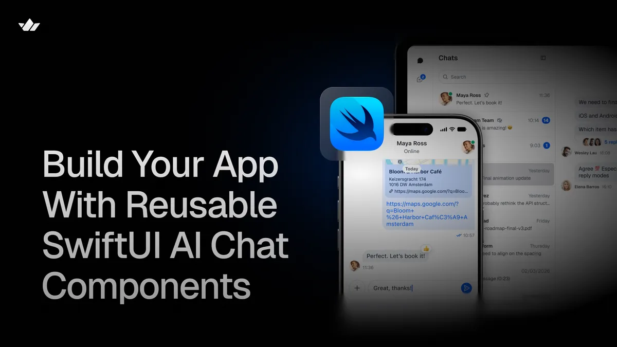 Build Your App With Reusable SwiftUI AI Chat Components