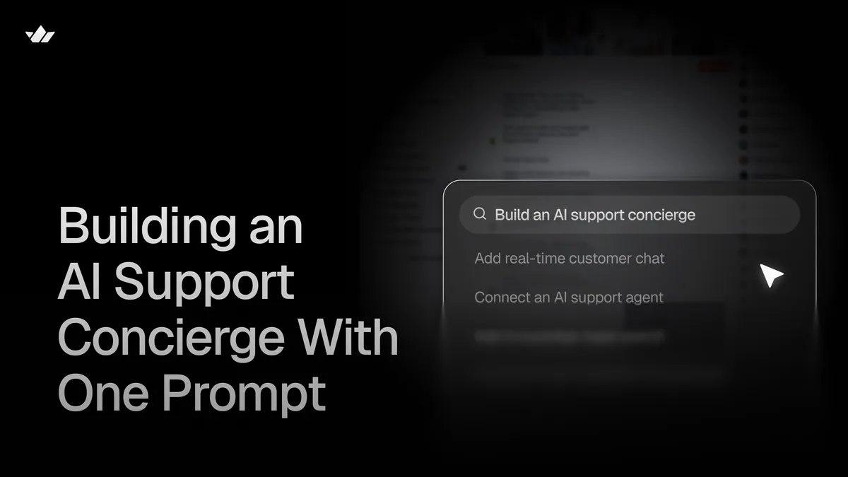 Can AI Build a Billion-Dollar Support Concierge? We Tried It With One Prompt