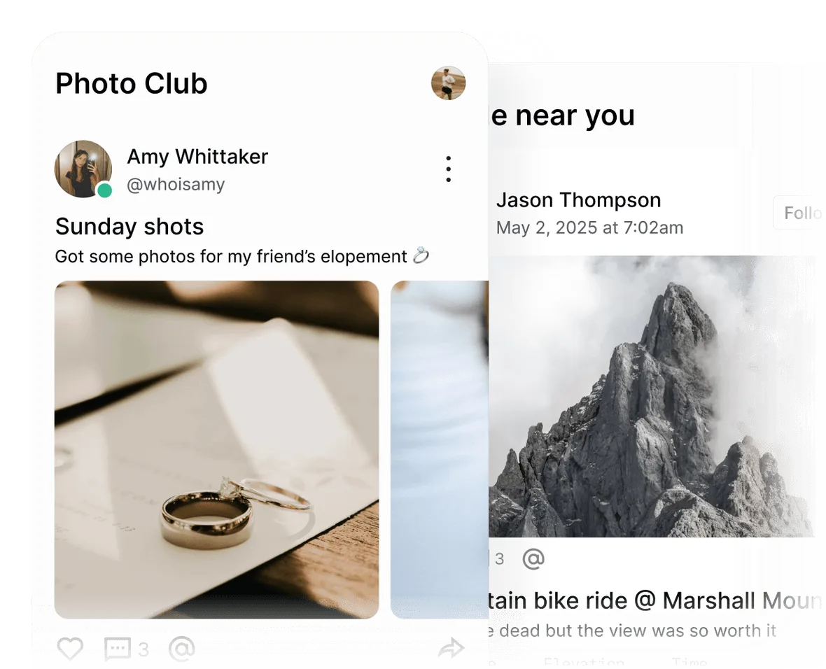 Social engagement and rich interactions