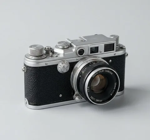 Vintage film camera listing photo