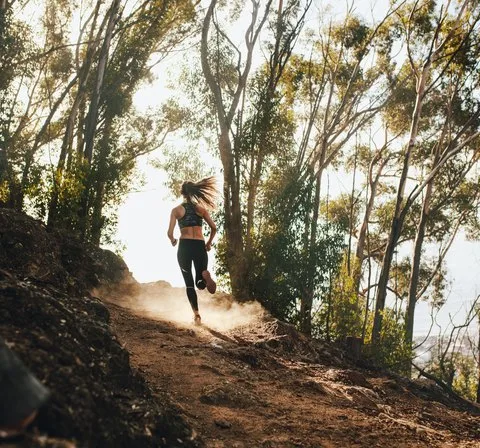 Trail runner photo