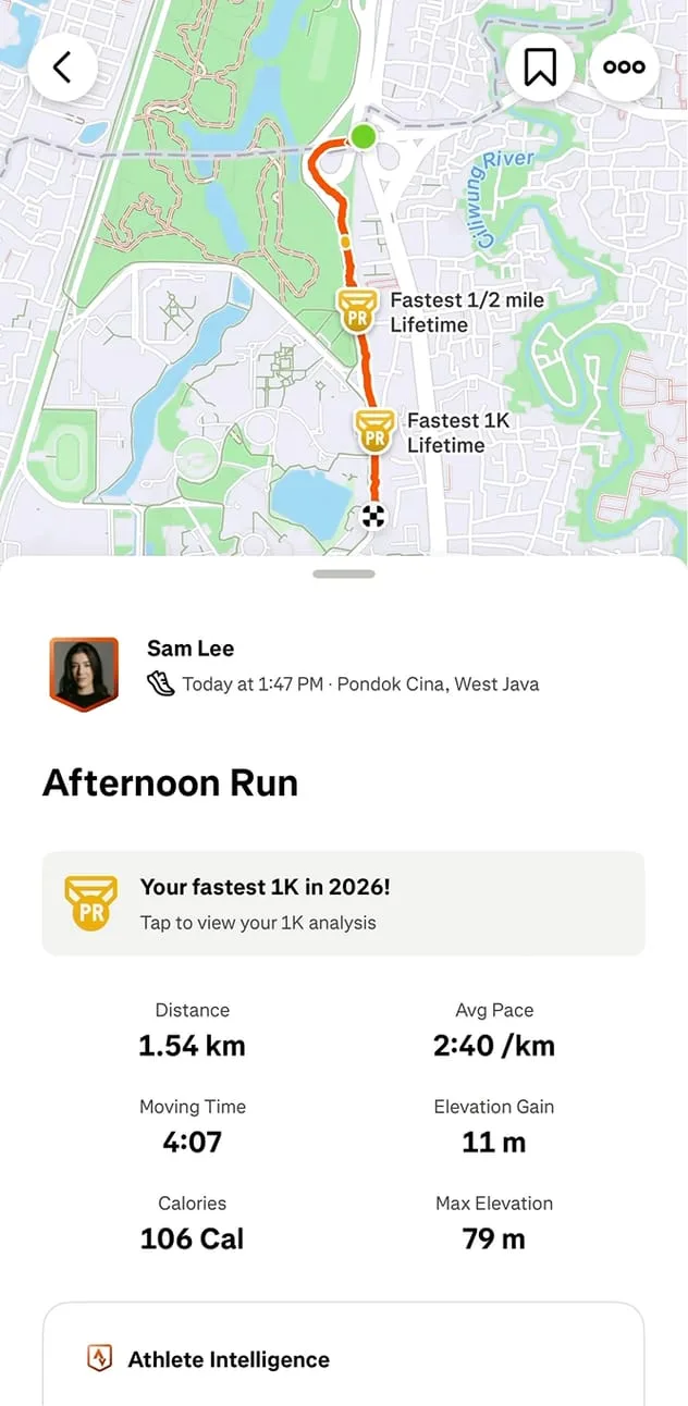 Strava, built on Stream