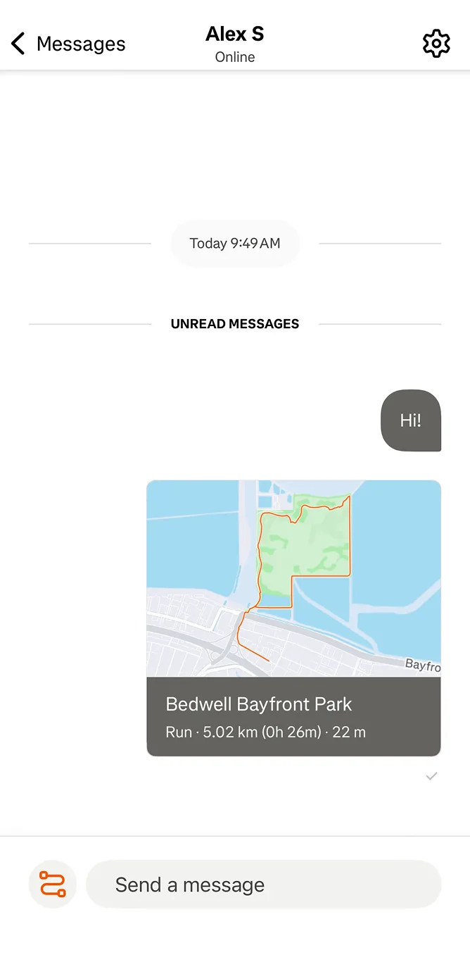 Strava, built on Stream