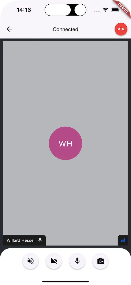 Call Screen UI