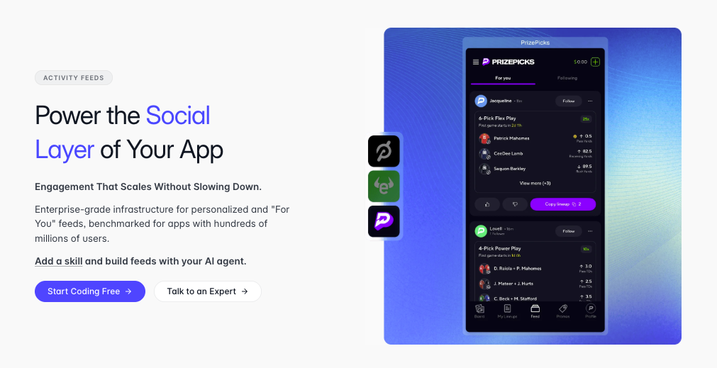 Stream Activity Feeds: power the social layer of your app