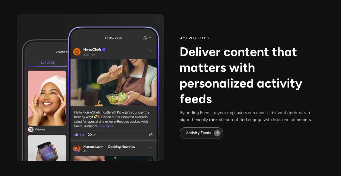 social.plus activity feeds: deliver content that matters with personalized feeds