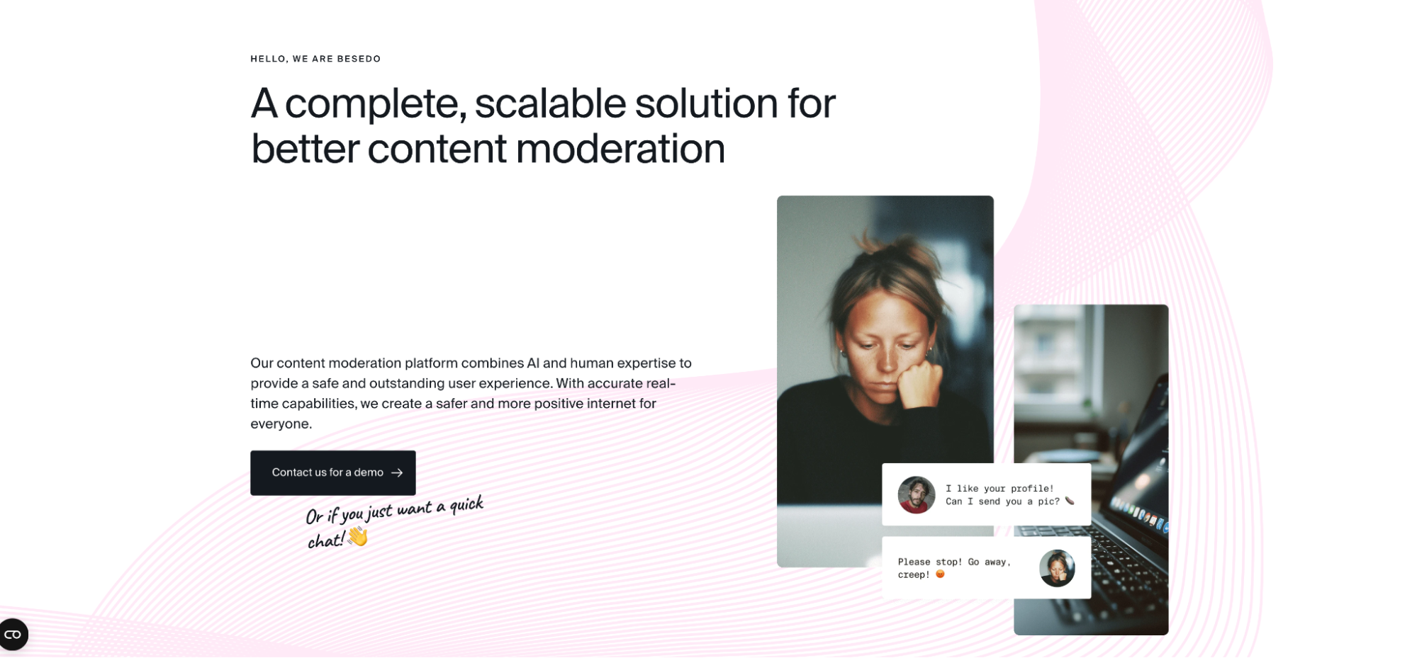 Besedo - A complete, scalable solution for better content moderation