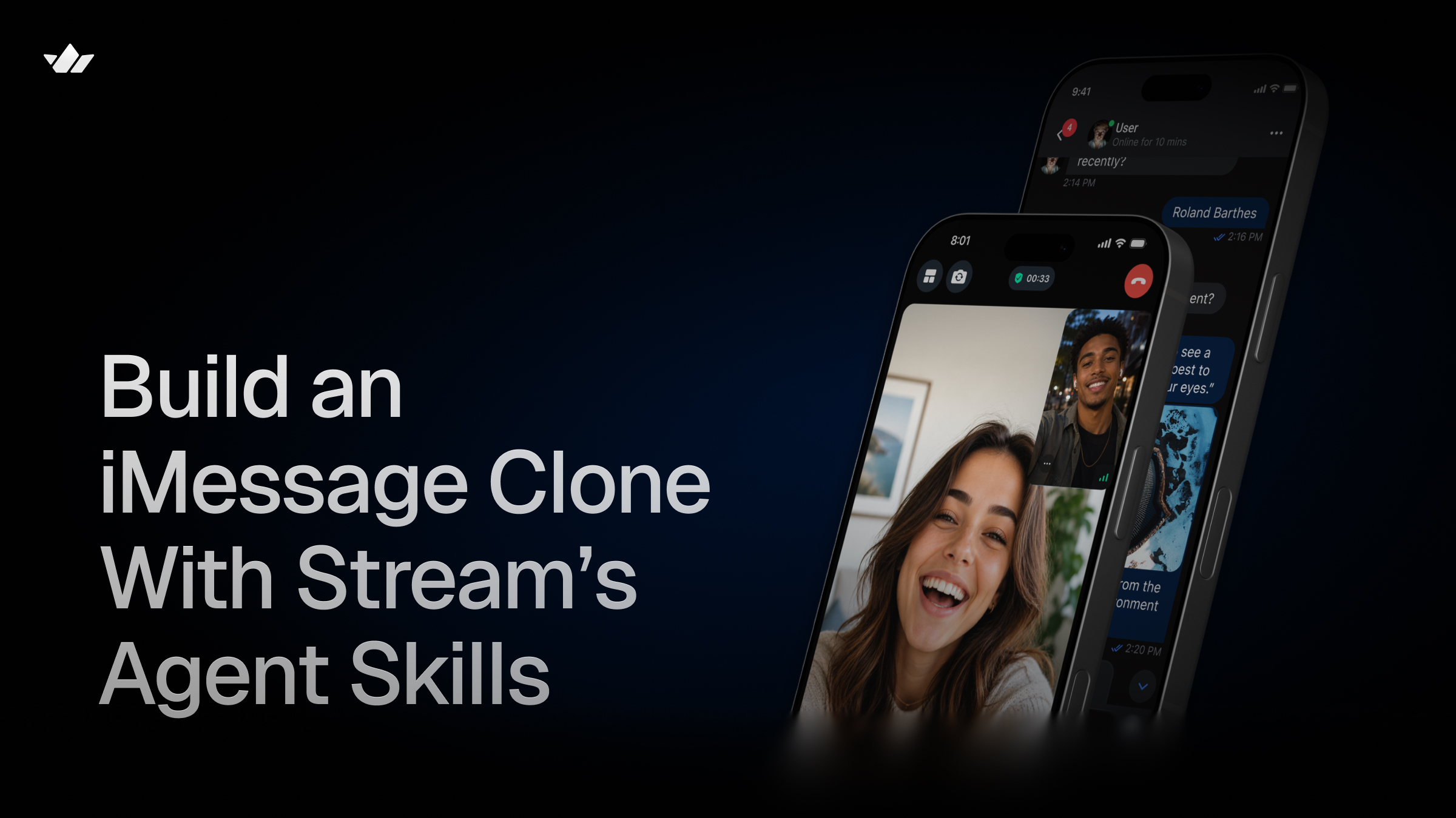 Build an iMessage Clone With Stream's Agent Skills