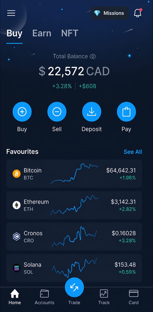 Crypto.com, built on Stream
