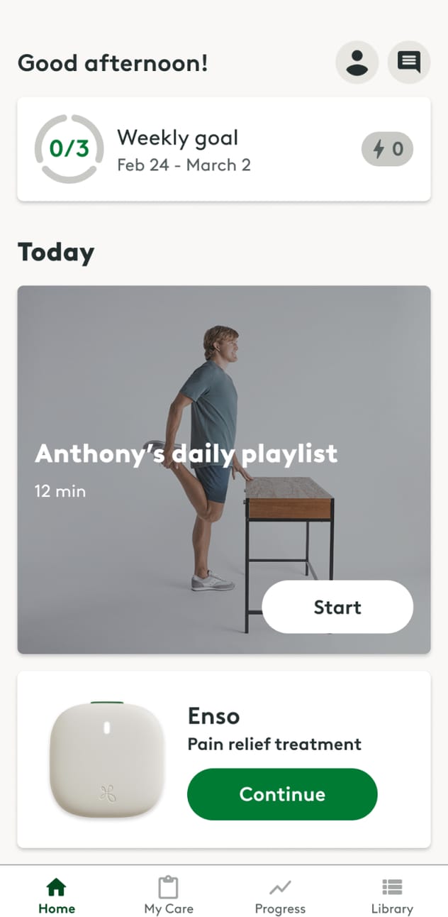 Hinge Health, built on Stream