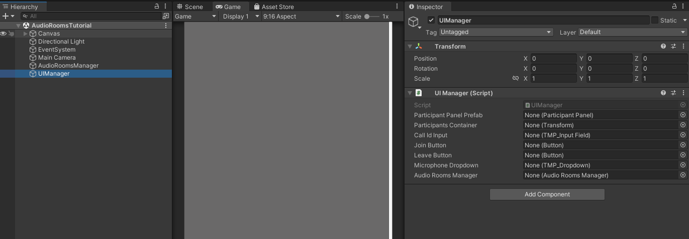 UI Manager