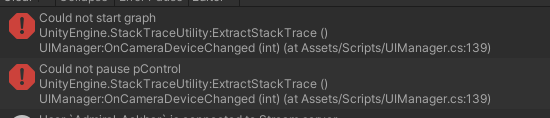 Unity not being able to access microphone or camera