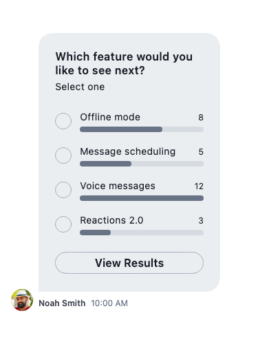Poll Interactor