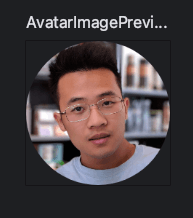 Avatar with image