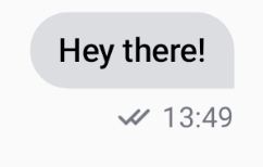 Message Status Delivered