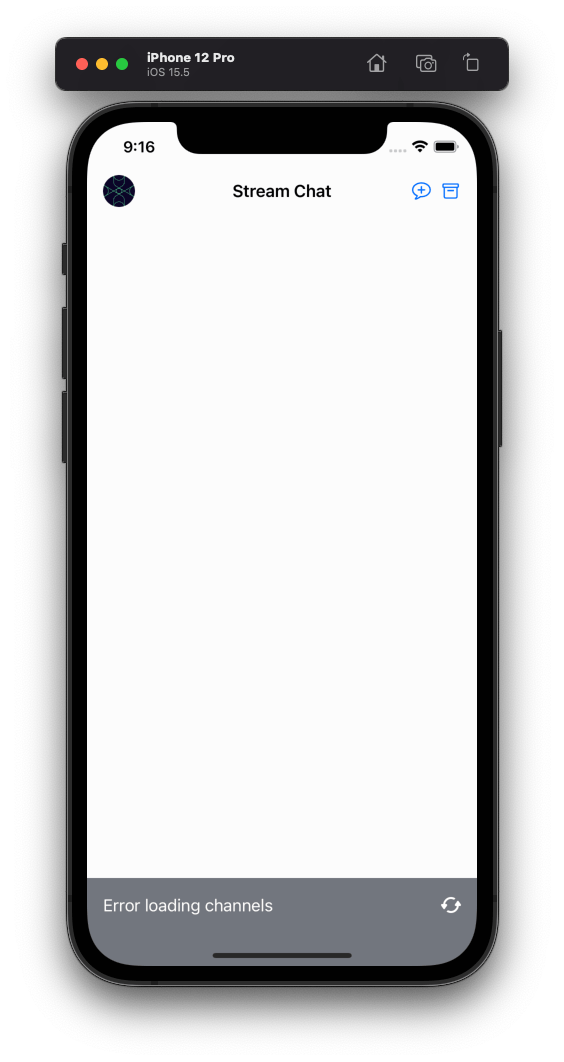 Error View