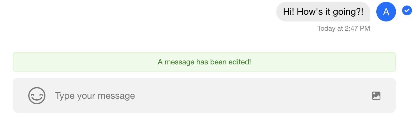 Custom Notification in the Message List
