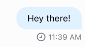 Message Status Pending