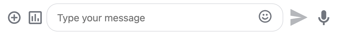 Add poll button