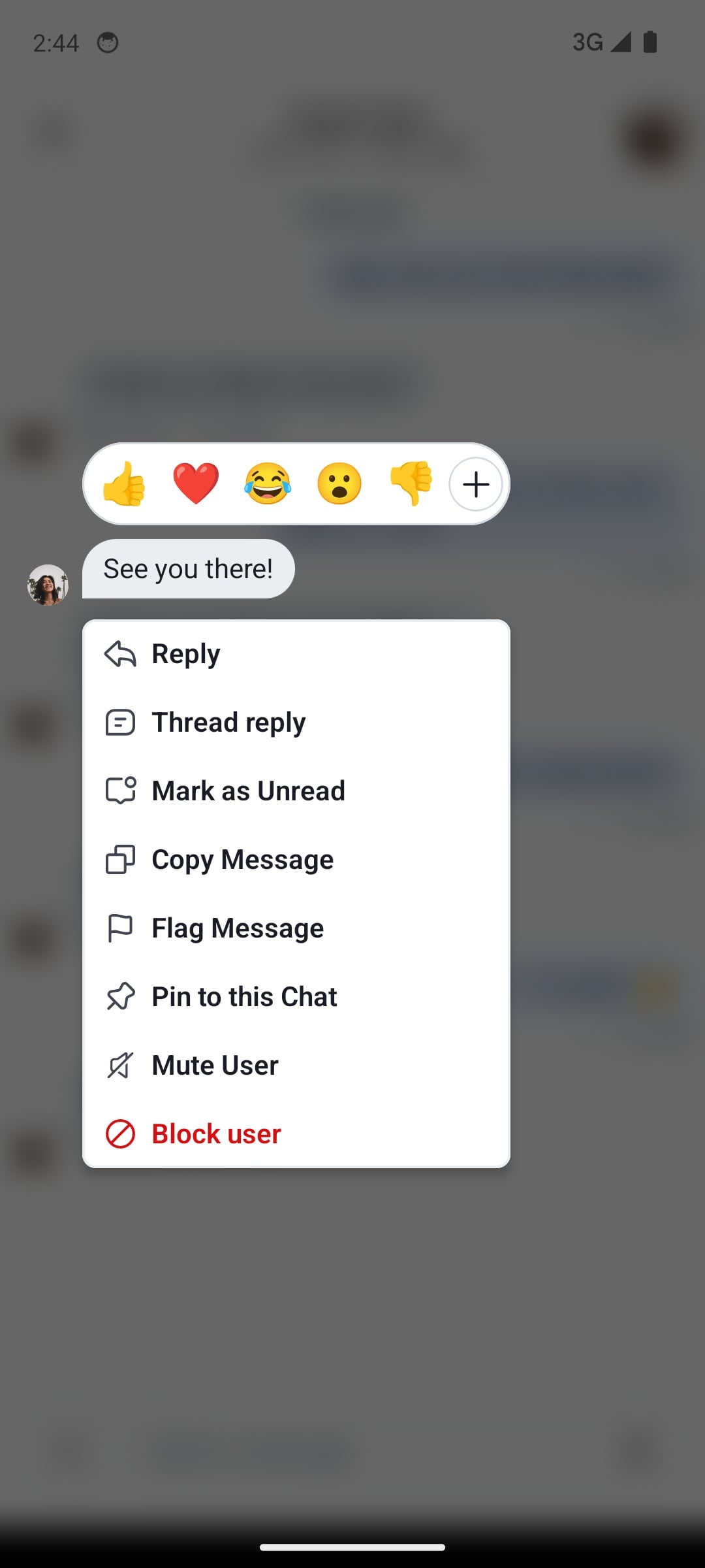 MessageActions