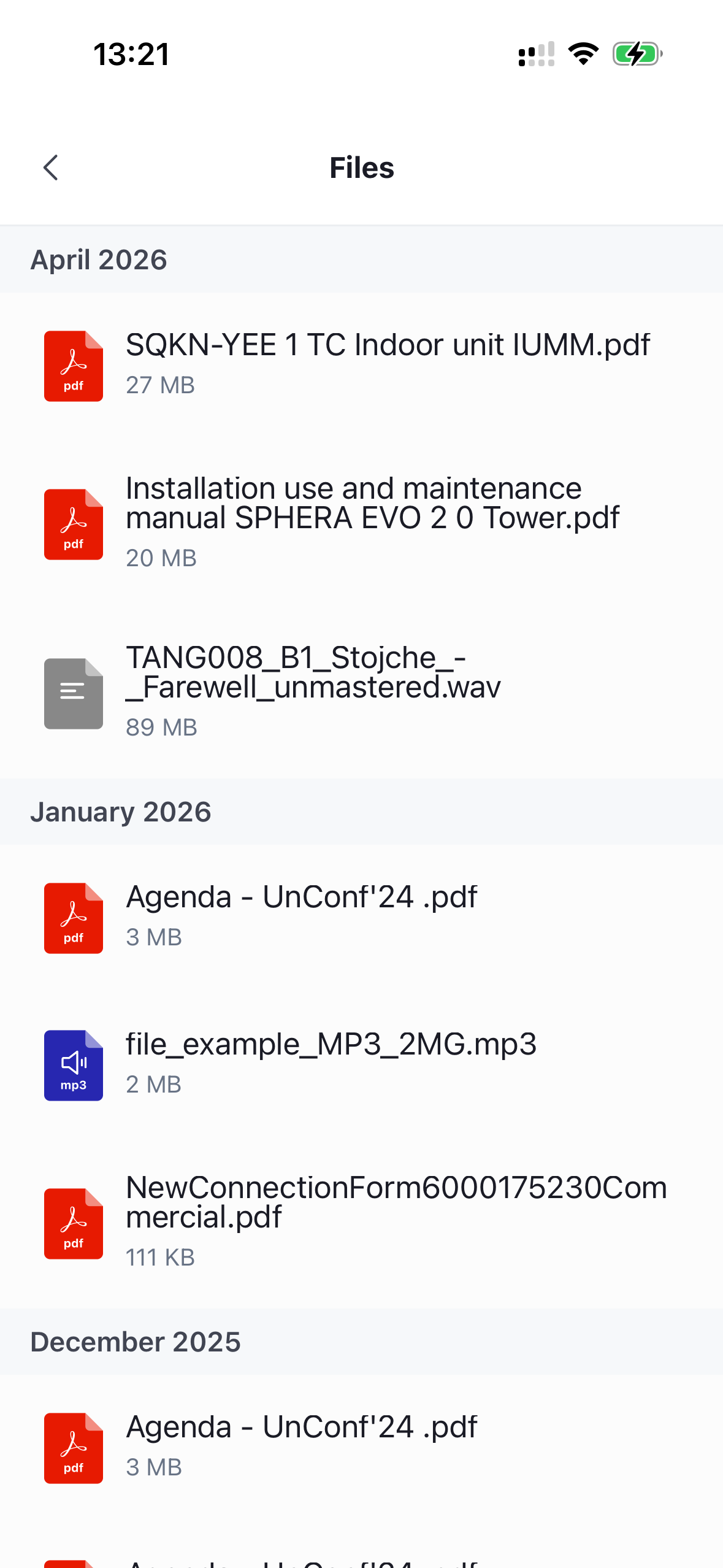 FileAttachmentList
