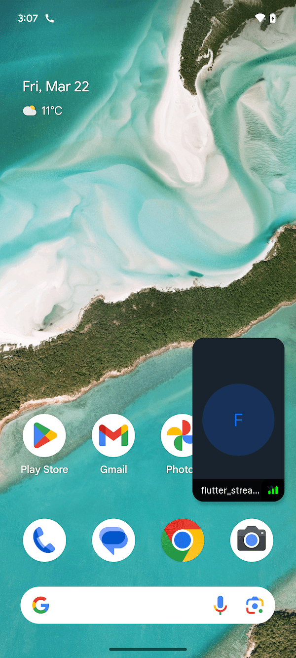 Picture in Picture example