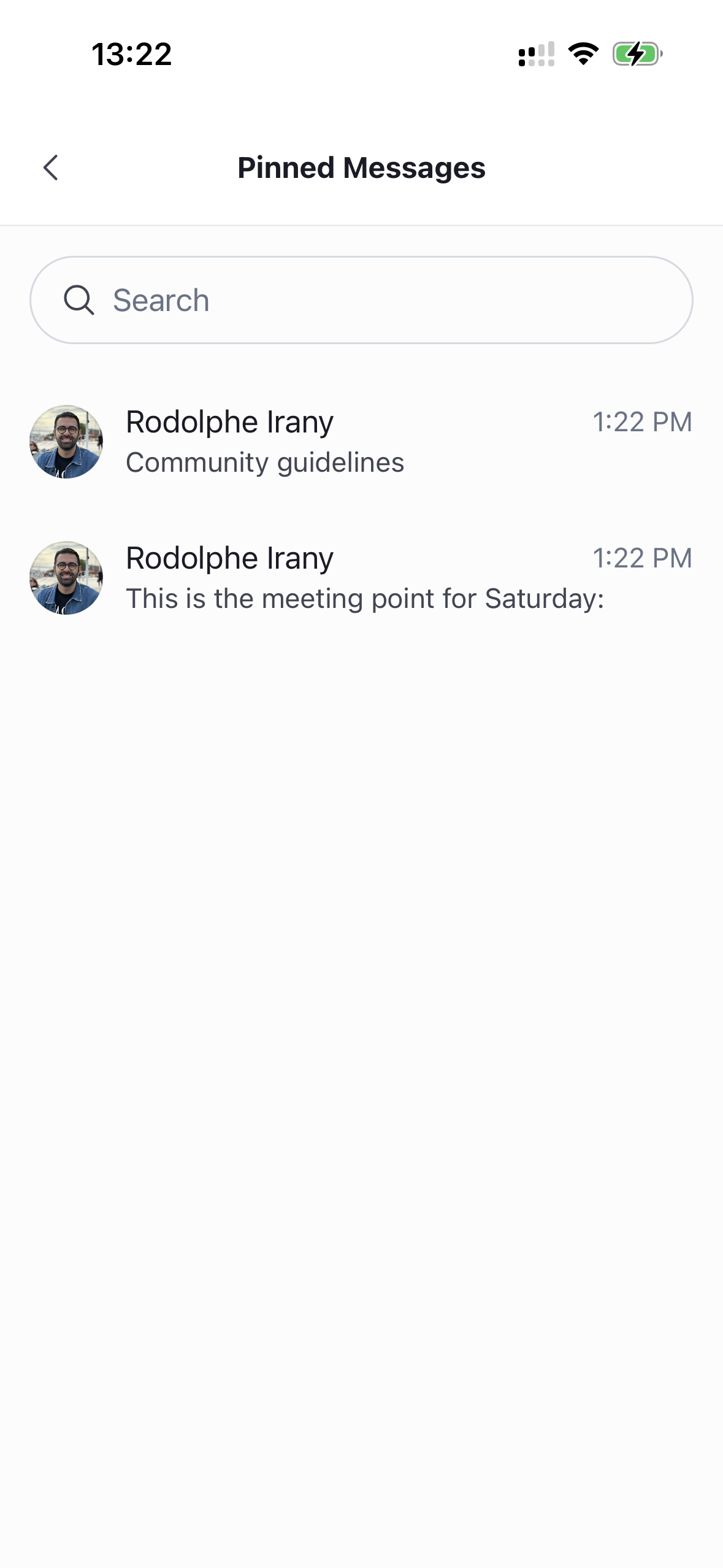 PinnedMessageList