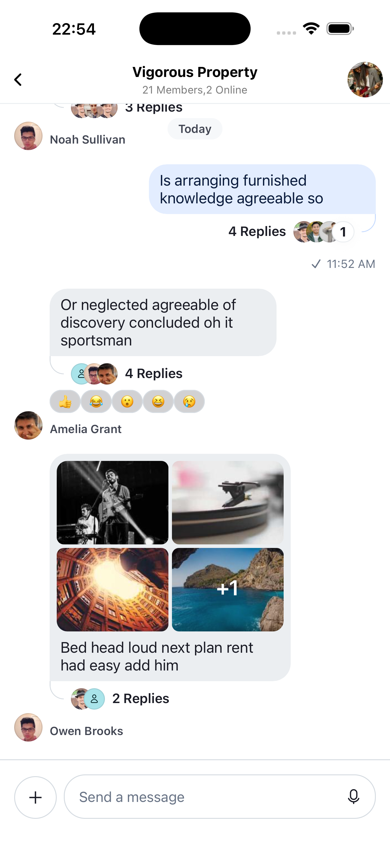 Bottom ReactionList customization