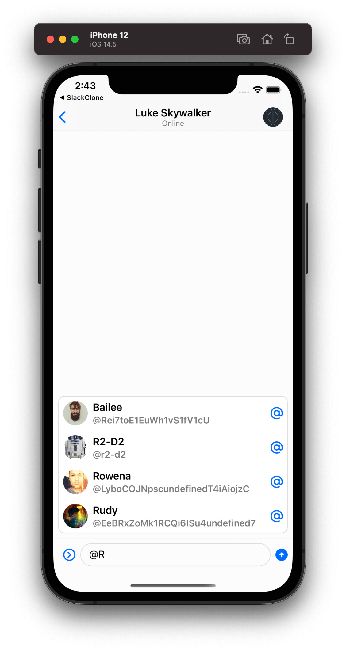 Composer SuggestionsVC After