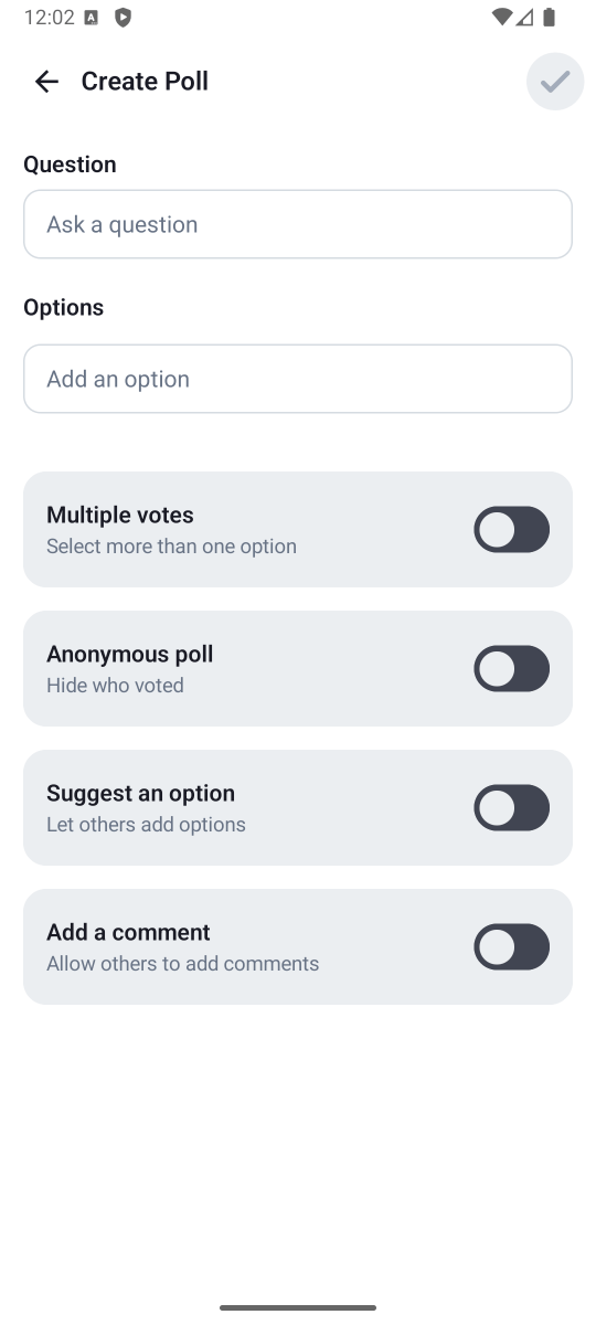 Poll Creation