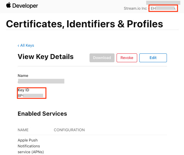 Screenshot shows the creation of a VoIP certificate