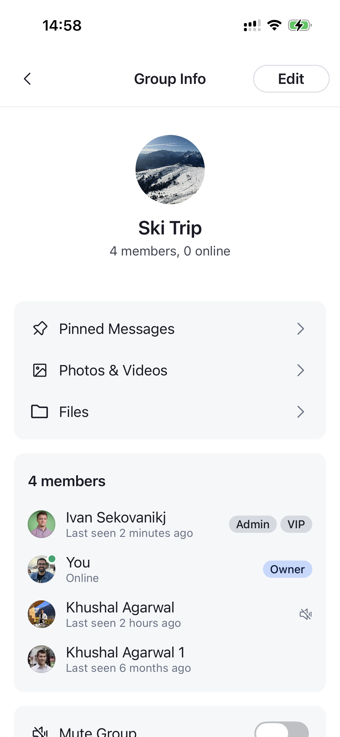 With VIP badge