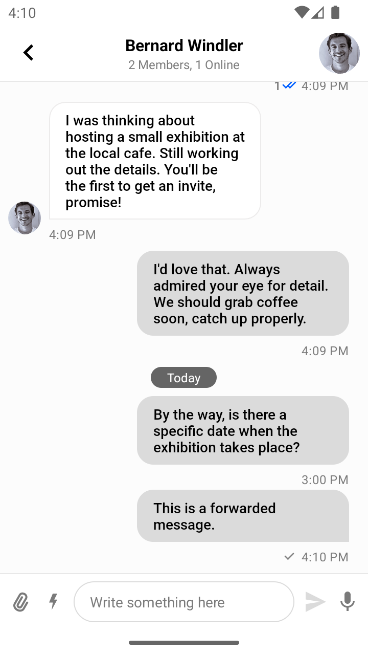 Messages List Video Thumbs disabled Dark Mode