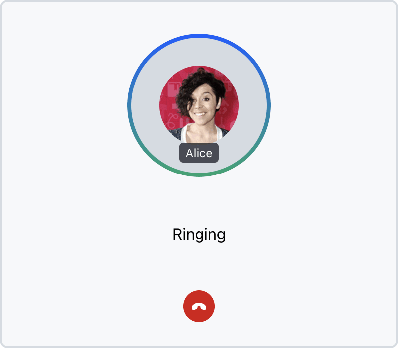 Default outgoing call panel